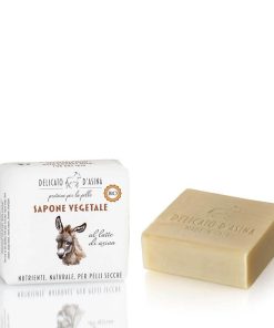 Sapone Vegetale Bio Latte d’Asina 100gr Delicato d’Asina