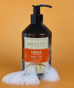 Sapone Liquido Profumato Ambra e Incenso 300ml Helan