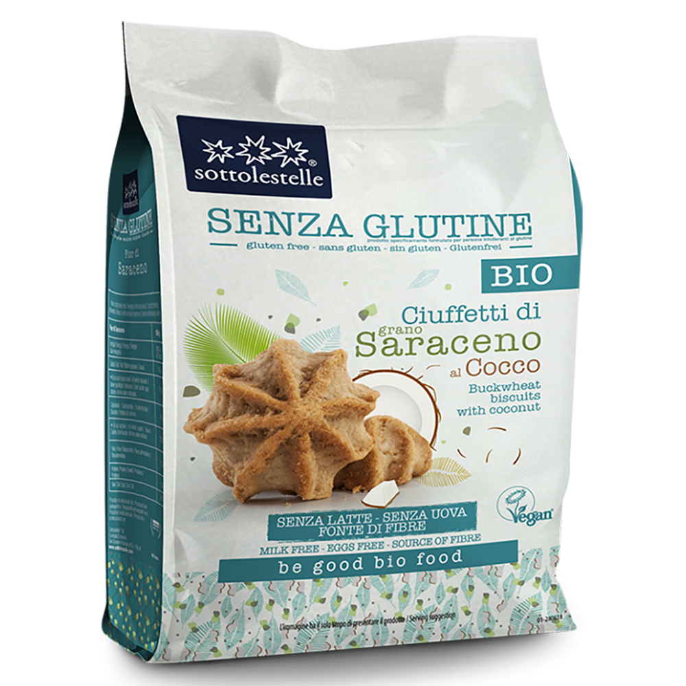 Ciuffetti Di Saraceno Al Cocco senza glutine