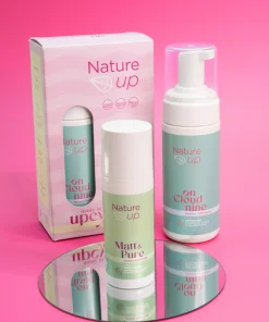 Nature Up Kit Viso Mousse Detergente e Crema Purificante Bema