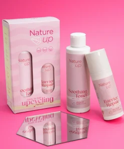 Nature Up Kit Viso Tonico Idratante Lenitivo e Crema Riparatrice Bema
