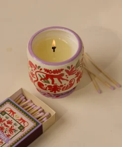 Candela Ceramica Giungla Cocco e Ambra 8oz Paddywax