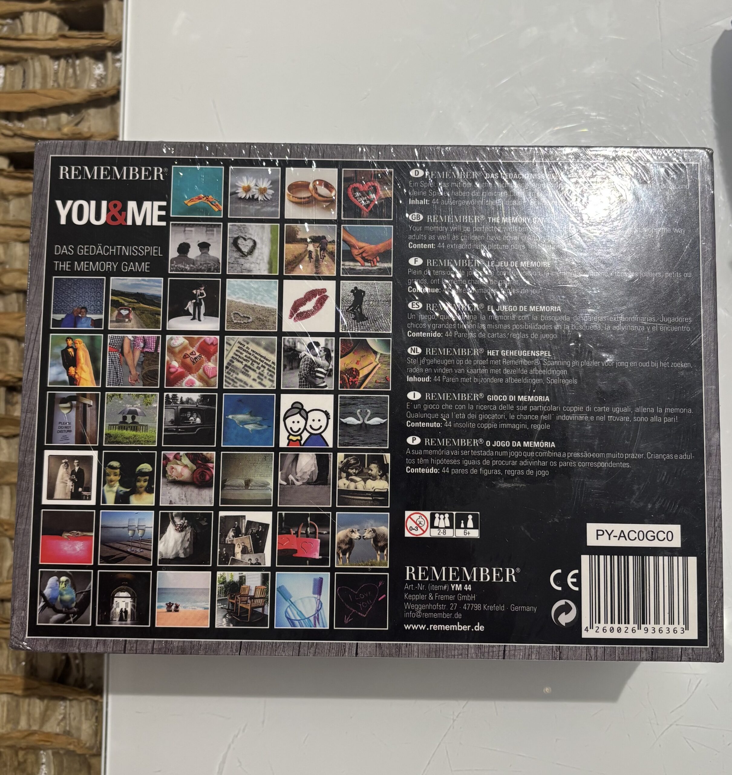Memory game YOU E ME Remember - immagine 3