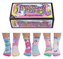 Scatola 6 calze Fairy kid 27-30 United Odd Socks