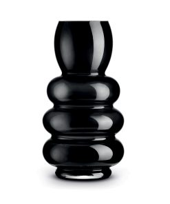 Vaso in Vetro Grande Nero Pozzi Milano