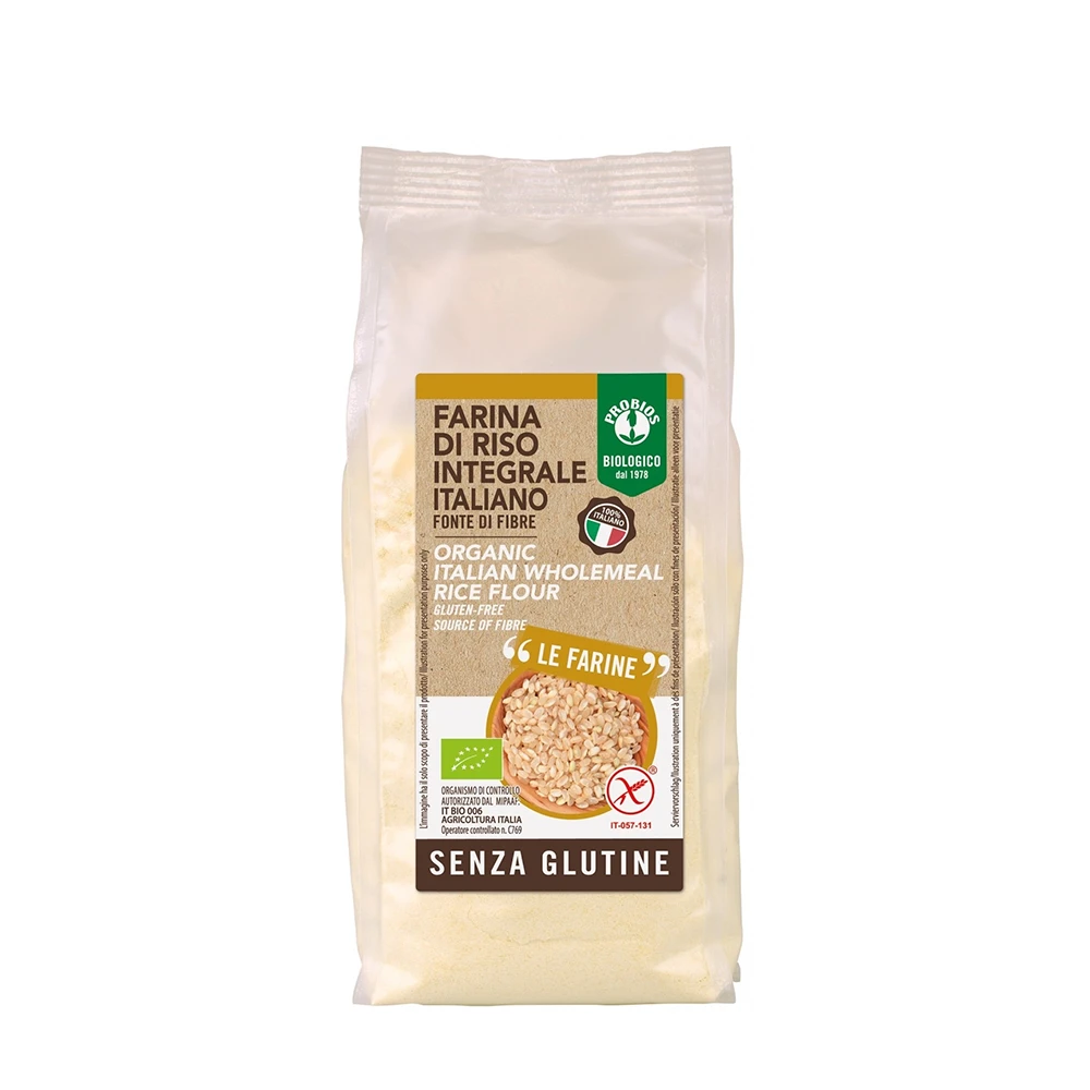 Farina Di Riso Int Senza Glutine 375 Gr Probios - immagine 2
