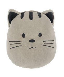 Cuscino con semi Gatto Grigio Balvi