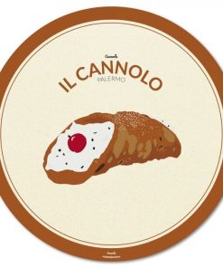Tovaglietta Tonda CANNOLO Moroni Gomma