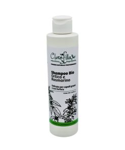 Shampoo Capelli Grassi e Forfora Bio Ortica e Rosmarino 200 ml